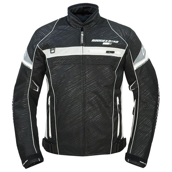 ラフアンドロード RR7346SS-BKWH4 バイク ジャケット フルメッシュ