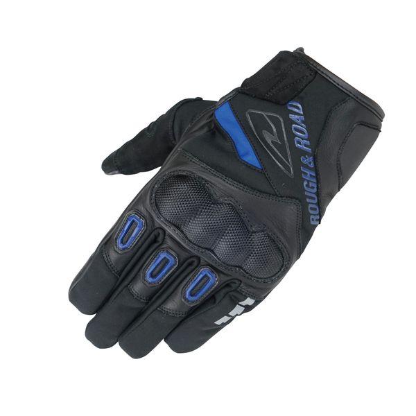 ラフアンドロード RR8659YB3 ウインドガードプロテクショングローブ Y．ブルー−L