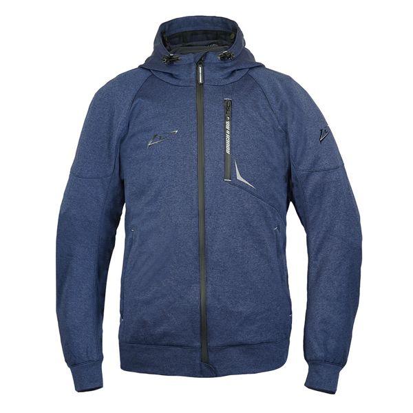 ラフアンドロード RR7243NV4 バイク ジャケット エアスルーライディングフーディFP ネイビー LL