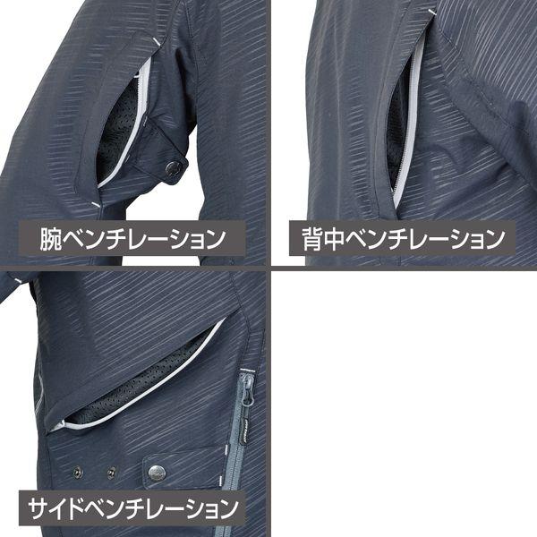 ラフアンドロード RR7245SSK/RD3 自動二輪車用 ラフパーカー L スラッシュ黒いこと×赤いこと