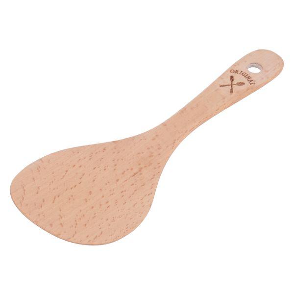 【個数：6個】不二貿易 4953980147899 【6個入】 直送 代引不可 木製キッチンツール しゃもじ