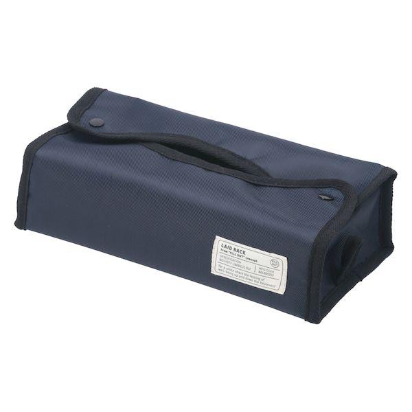 【個数：6個】不二貿易 4953980276209 【6個入】 直送 代引不可 LB ティッシュケース ネイビー