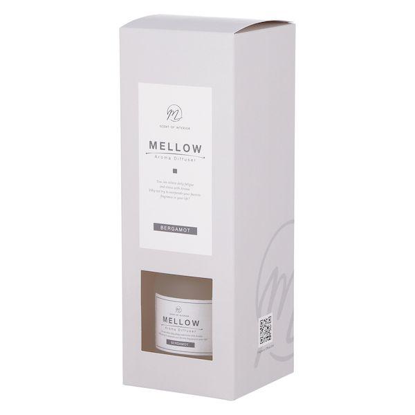 【個数：4個】不二貿易 4953980280725 【4個入】 直送 代引不可 Mellow メロウ ディフューザー Bergamot 200ml_1
