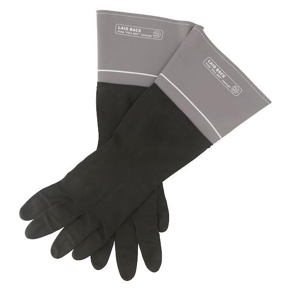 【個数：6個】不二貿易 4953980281135 【6個入】 直送 代引不可 LBラテックスグローブ ブラック