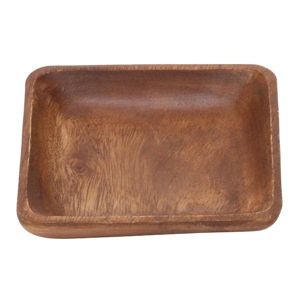 【個数：6個】不二貿易 4953980404657 【6個入】 直送 代引不可 アカシアトレー スクエア S 40485・40465