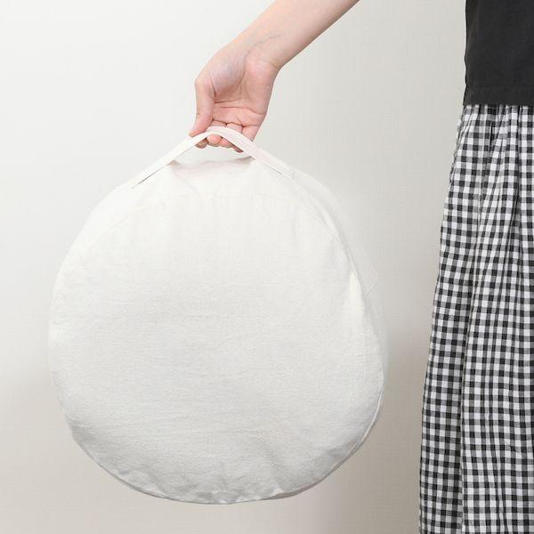 【個数：6個】不二貿易 4953980650818 【6個入】 直送 代引不可 収納できるクッションカバー シュシュ 〇S IV_4