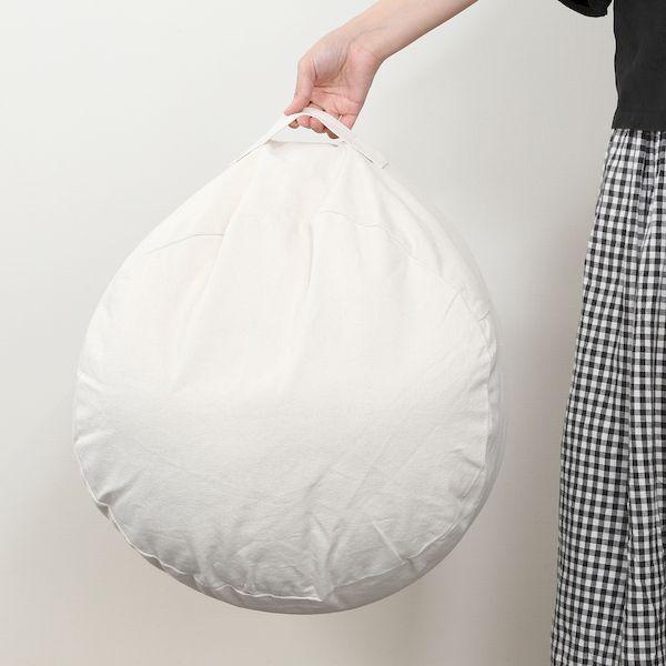 【個数：6個】不二貿易 4953980650849 【6個入】 直送 代引不可 収納できるクッションカバー シュシュ 〇M IV_4