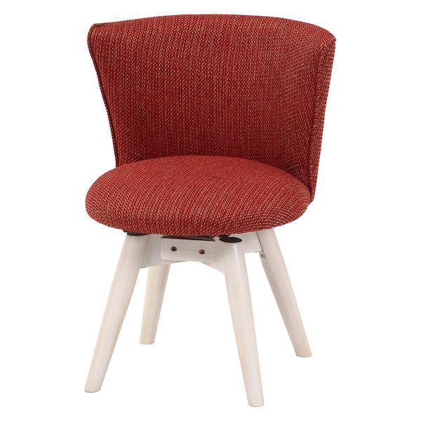 【個数：1個】不二貿易 4953980705662 直送 代引不可 ダイニングチェア クラム ファブリック OR／WHW