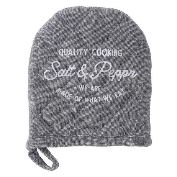 【個数：6個】不二貿易 4953980719560 【6個入】 直送 代引不可 ミトン Salt＆Pepper チャコール