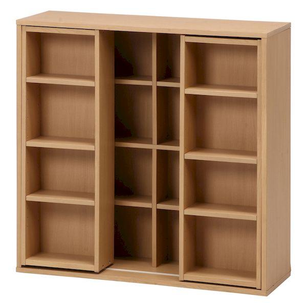 【個数：1個】不二貿易 4953980870117 直送 代引不可 ダブルスライドラック ナチュラル DS9090NA 87011