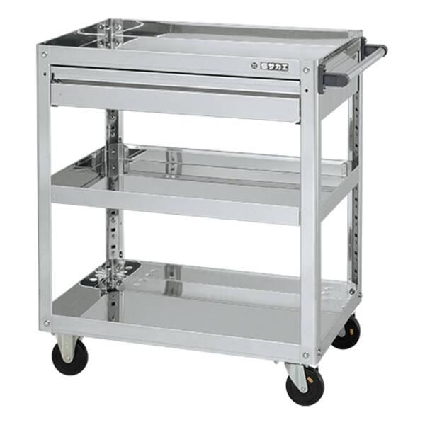 サカエ サカエキャスターラック STN3-1512RW (171637) サカエ サカエキャスターラック STN3-1512RW (171637) 個人宅配送不可