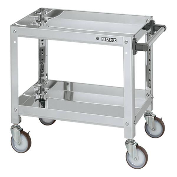 サカエ 中量キャスターラックGKR型(ゴム車・オール自在キャスター) GKR-9564WGJ (209514) ポイント10倍直送品 サカエ 中量キャスターラックGKR型(ゴム車