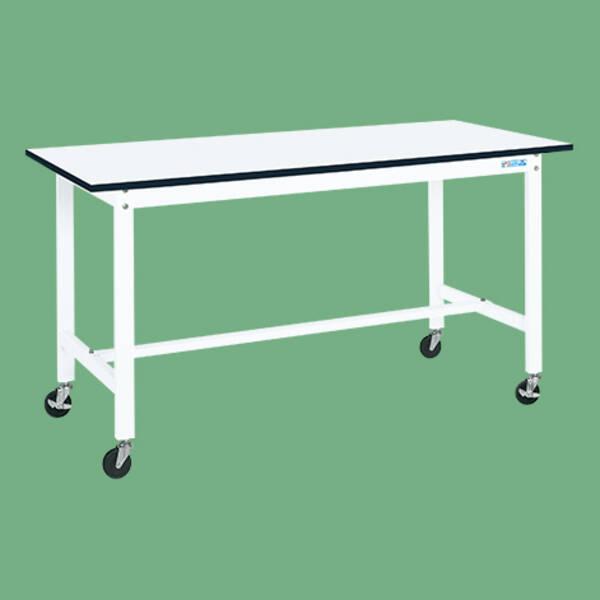 【個人宅配送不可】サカエ SAKAE KH-68LUBW 直送 代引不可・他メーカー同梱不可 軽量作業台 抗菌パールホワイト(KH/200kg/ポリエ