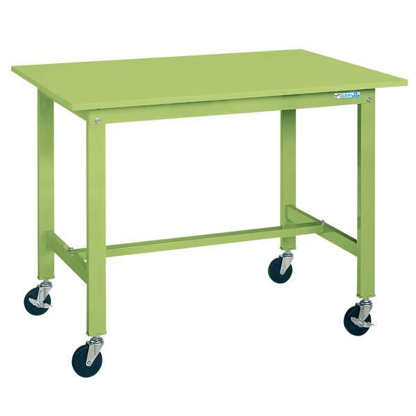 【個人宅配送不可】サカエ SAKAE KH-58SUB 直送 代引不可・他メーカー同梱不可 軽量作業台(KH/200kg/スチール天板/キャスター付/