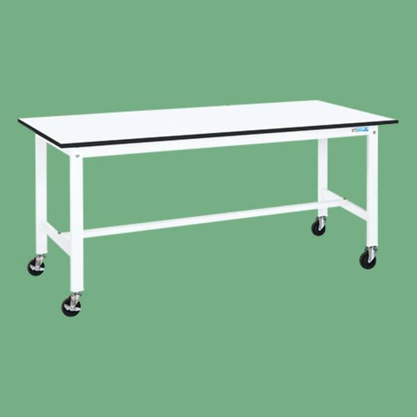 【個人宅配送不可】サカエ SAKAE KK-69LB2W 直送 代引不可・他メーカー同梱不可 軽量作業台 抗菌パールホワイト(KK/200kg/ポリエ