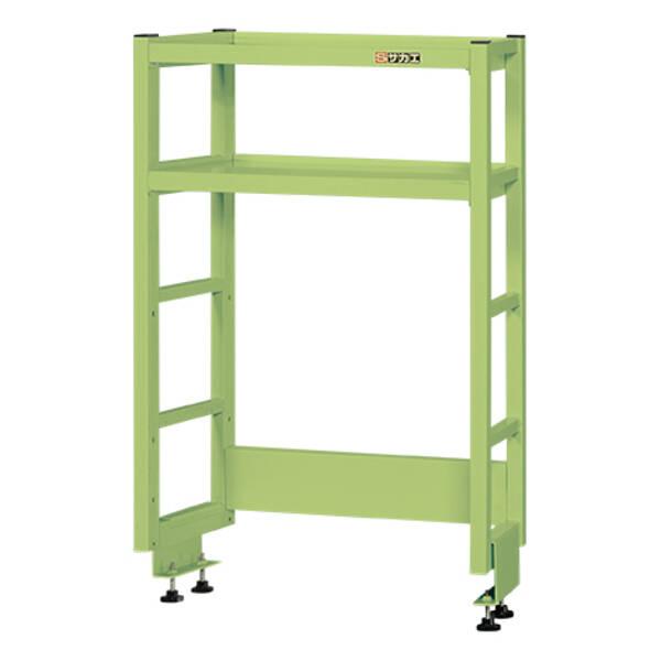 【個人宅配送不可】サカエ SAKAE KT-062KH 直送 代引不可・他メーカー同梱不可 作業台用簡易架台(奥行タイプ/H810/棚板2段仕様) K