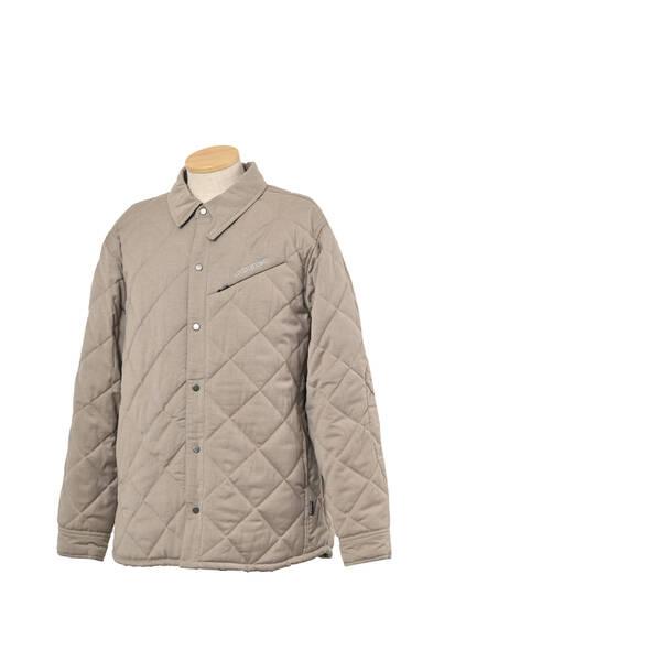 J-AMBLE UNJ-119/SD/GY/M urbanism (アーバニズム) バイク用 キルティングシャツジャケット サンドグレー M UNJ-