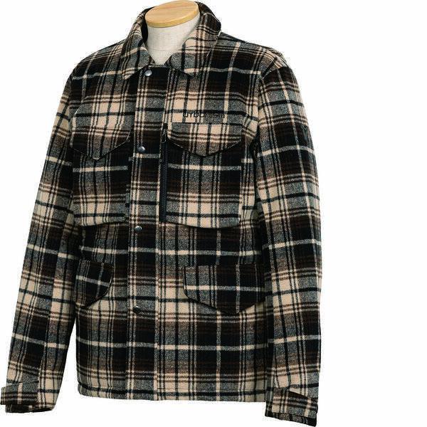J-AMBLE UNJ131/BR CHECK/M アーバニズム(urbanism) 自動二輪車用 上衣 アーバンフィールドジャケット ブラウンチェ
