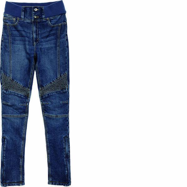 J-AMBLE ROP66/BL DENIM/L ロッソスタイルラボ(RossoStyleLab) バイク用 パンツ リブウォームストレッチパンツ ブ