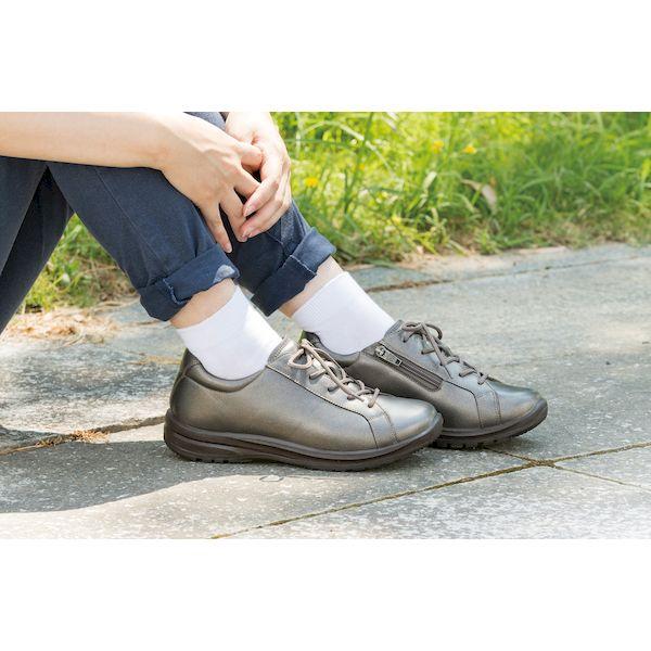 アサヒシューズ ASAHI 4963507274656 KV30004 メディカルウォークWK L001 ブロンズメタリック 22.0cm