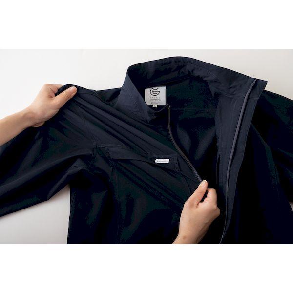 エスケープロダクト 4582696010397 エアストレッチツナギ GE−670 C／12 ネイビー 5Lサイズ