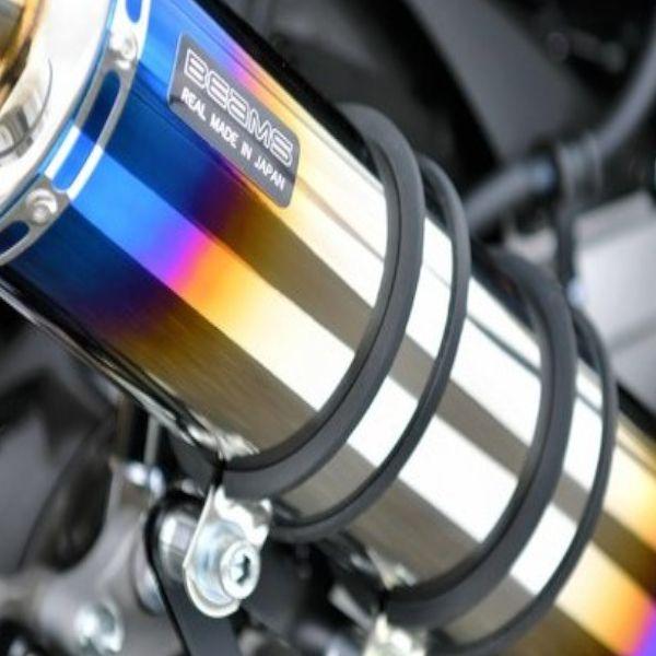BEAMS ビームス G196-53-007 PCX160 21〜 2BK−KF47 R−EVO ヒートチタン サイレンサー JMCA G196530