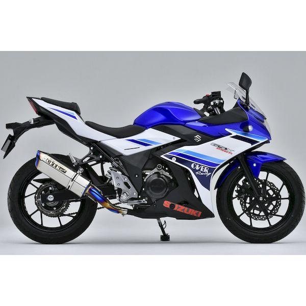 OVER Racing 17-57-11 TT−Formula RS フルチタン スリップオン