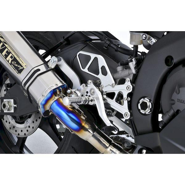 OVER Racing 51-433-01 バックステップ 6ポジション シルバー YZF−R6 5143301_1