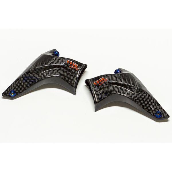 OVER Racing 73-451-01 MT−09 17−20 ／MT−09TRACER 17 カーボン フロントキャリパーダクト 7345101