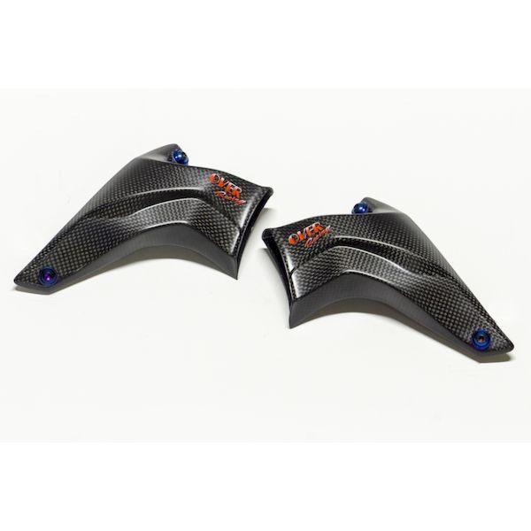 OVER Racing 73-71-01M Z900RS／Cafe カーボン フロントキャリパーダクト マット仕様 737101M