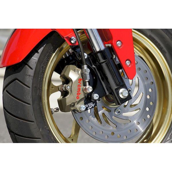OVER Racing 83-22-12 フロントキャリパーサポート ブレンボ2P用 GROM 832212