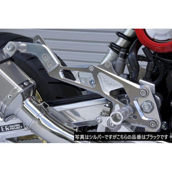 OVER Racing 90-22-00B マフラーステー ブラック 51−22−01B用 GROM 902200B