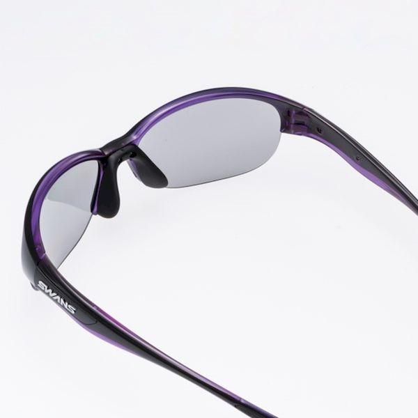 ＹＡＭＡＭＯＴＯ 3137004201446 SWANS サングラス LN−0053 BK／PR LUNA ルナ 偏光レンズモデル ブラック×クリアパ_1