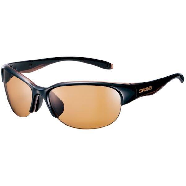 ＹＡＭＡＭＯＴＯ 3137004206670 SWANS サングラス LN−0065 BRBK LUNA ルナ 偏光レンズモデル ブラック×クリアブラ