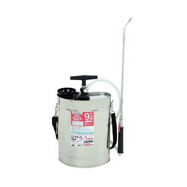 セフティ３ 4977292655033 ロングタッチ肩掛半自動噴霧器 4977292655033 9L ジュシポンプ セフティー3