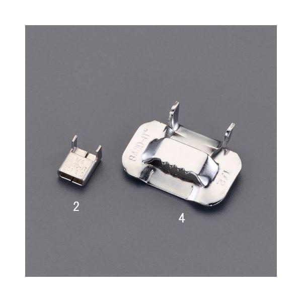 【個人宅配送不可】直送 代引不可 エスコ EA463EJ-3 3/8201SSバックル100個 EA463EJ3【キャンセル不可】