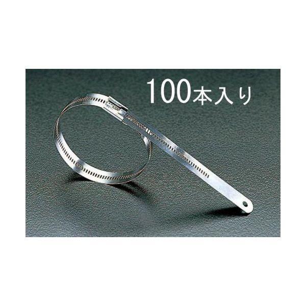 【個人宅配送不可】直送 代引不可 エスコ EA463FA-450 7.0x450mmSS316結束バンド100本 EA463FA450【キャンセル不可】