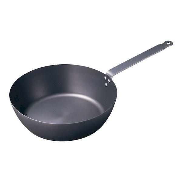 ADLW403 デリッシュライフ 窒化鉄 深型フライパン 4609 30cm