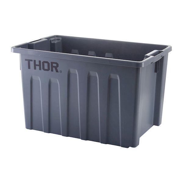 KTLP907 TRスタッカブルトートボックス フタ無 55L 3022 グレー 6,377円