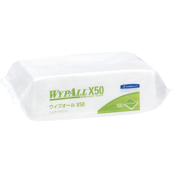 クレシア 60520 X50 ﾊﾝﾃﾞｨﾜｲﾊﾟｰ 不織布ワイパー ワイプオール／大箱単位 60520X50ﾊﾝﾃﾞｨﾜｲﾊﾟｰ