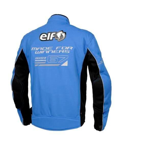 エルフ EJ-S116/BLGY/4L エルフ(ELF) バイク フレッドメッシュジャケット 4L ブルー&amp;グレー EJ-S116 EJS116BLG_1