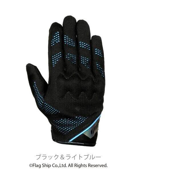 エルフ FG-S618/BK&L.BL/S FLAGSHIP(フラッグシップ) FG-S618 スリットニットグローブ S BK&L.BL FGS61