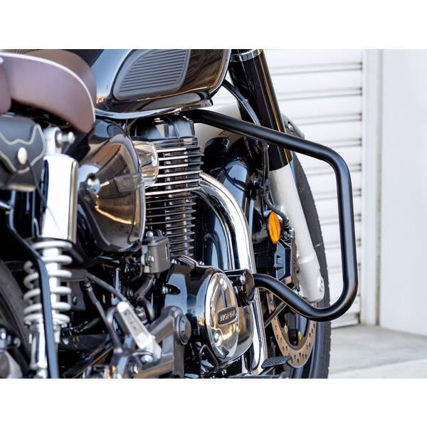 キジマ 405-245 エンジンガード マットブラック Z650RS 転倒 保護 外装 カスタム パーツ KIJIMA(キジマ) バイク フレーム回り エンジンガード マットブラック