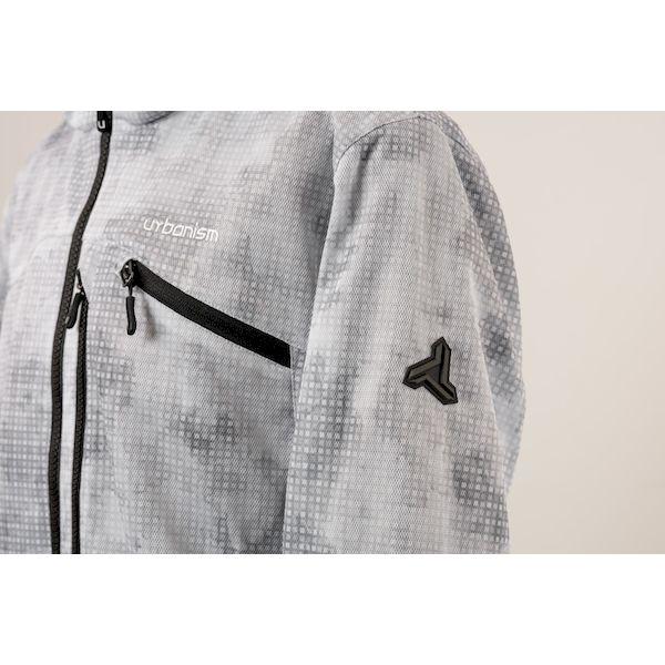 J-AMBLE UNJ138/ICE CAMO/L urbanism アーバニズム フードメッシュジャケット 内燃機関家鴨 L大きさ UNJ138 UN