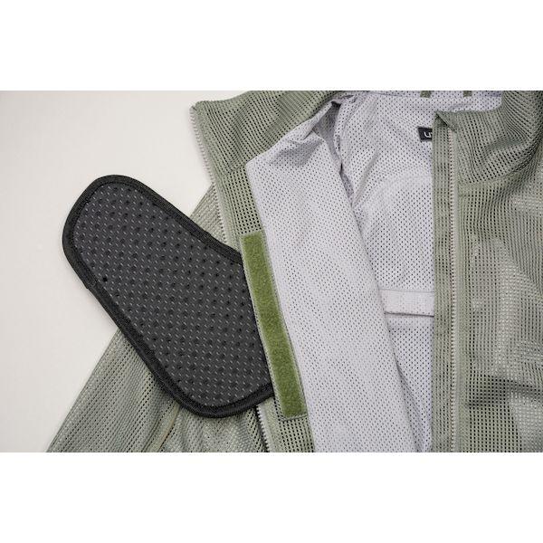 J-AMBLE UNJ140/CHARCOAL/LB urbanism COOLメッシュ色合い上衣 暗灰色 LB UNJ140 UNJ140C