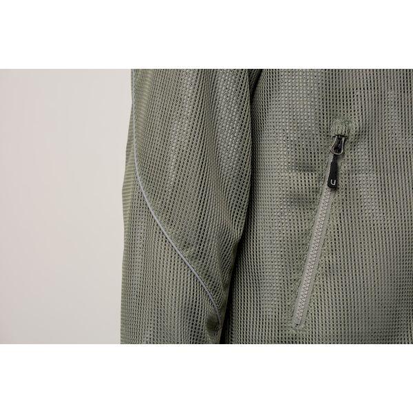 J-AMBLE UNJ140/CHARCOAL/LB urbanism COOLメッシュ色合い上衣 暗灰色 LB UNJ140 UNJ140C