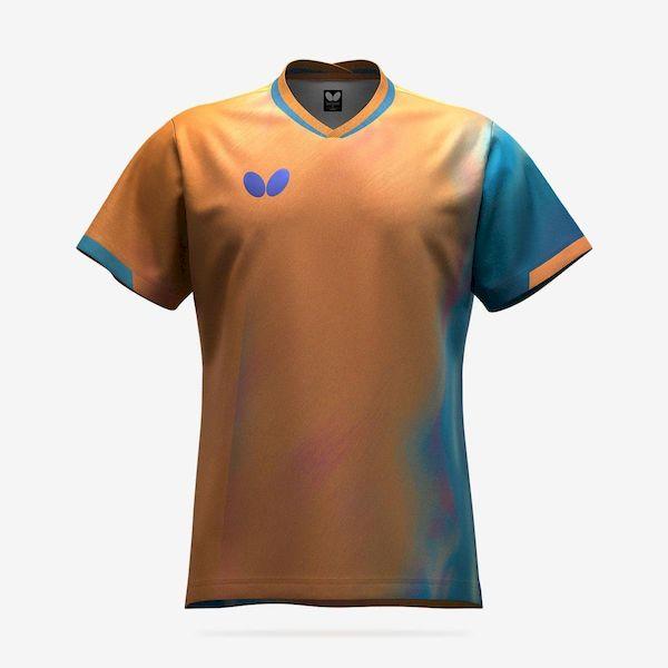 バタフライ Butterfly 4906901241916 47220 インフィリア・シャツ オレンジ サイズ：M