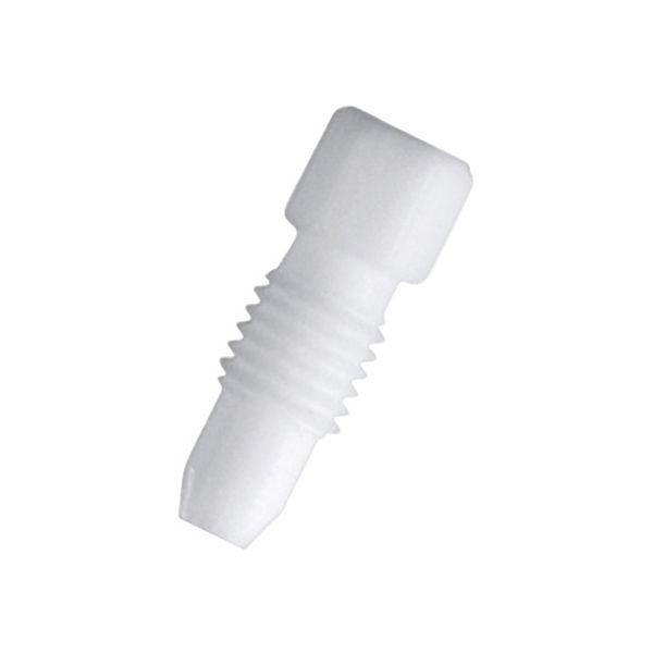 1-1735-44 チューブフィッティング PTFE 白 φ2.3mm 1セット 10個入 107042 1173544