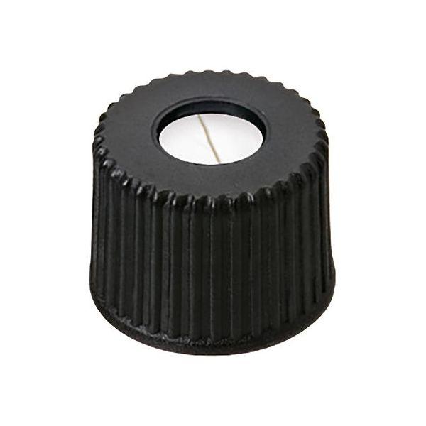 3-9526-17 オートサンプラー用バイアル用 黒キャップ+スリットセプタム PTFE/シリコン 100個入 6232178 3952617