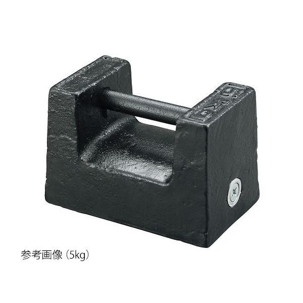 3-9950-04 枕型分銅 鋳鉄製 2kg　PWM2 3995004